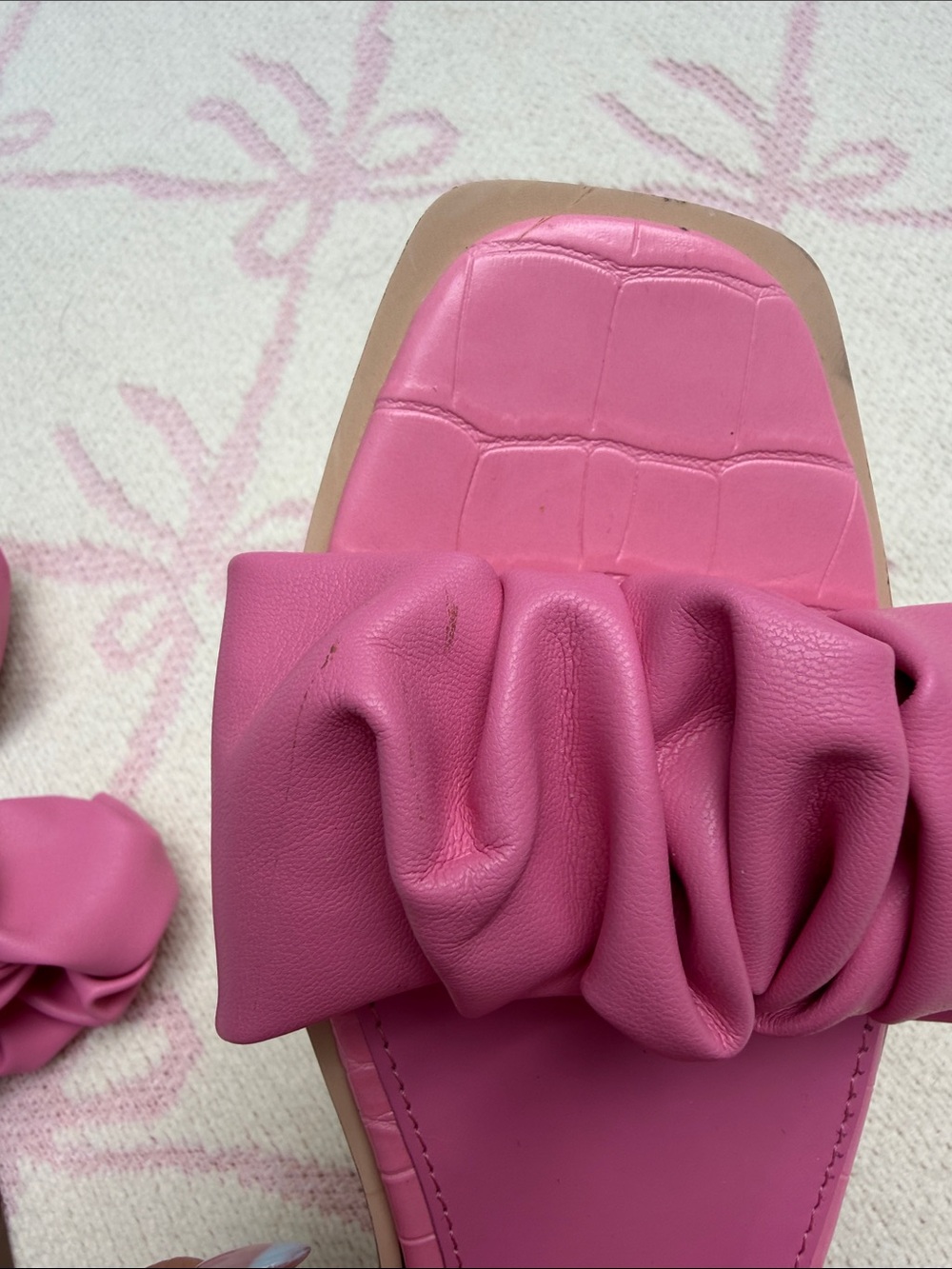 Pink Ruffle Sandals - Picture 9 of 9